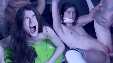 SHE HAD TO HOLD ON TIGHT